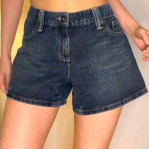Tommy Hilfiger vintage 2000s denim low rise shorts